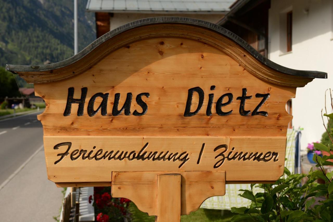 Haus Dietz Elbigenalp Εξωτερικό φωτογραφία